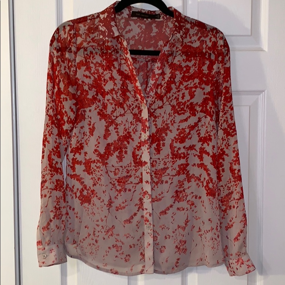 Chiffon Cherry Blossom Blouse